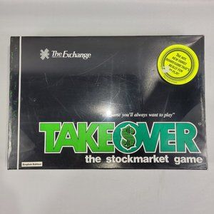 Take Over Toronto Stock Exchange Vintage 1984 Board Game by Whiteoak Games NEW